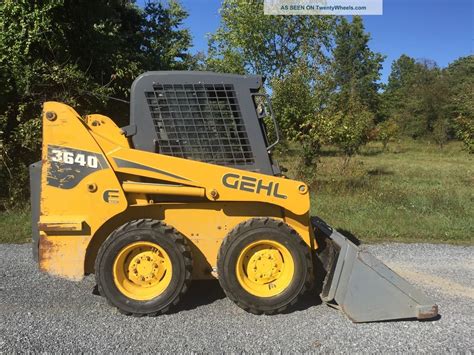 gehl 3640/r105 skid steer|gehl skidsteer dealer.